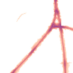 Night-time road noise heatmap for N12 8NU