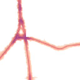 Night-time road noise heatmap for N12 9ET