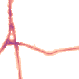 Night-time road noise heatmap for N12 9HA