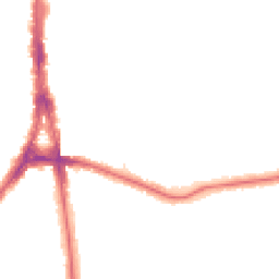 Night-time road noise heatmap for N12 9HJ