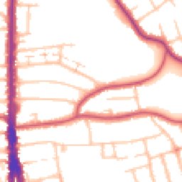 Daytime road noise heatmap for N12 9HX