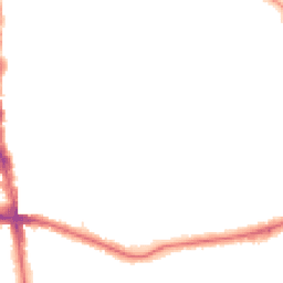 Night-time road noise heatmap for N12 9LD