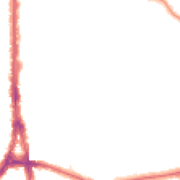 Night-time road noise heatmap for N12 9UB