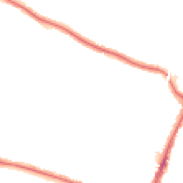 Night-time road noise heatmap for N13 4BQ
