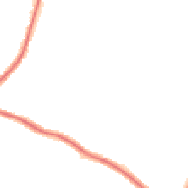 Night-time road noise heatmap for N13 5AF