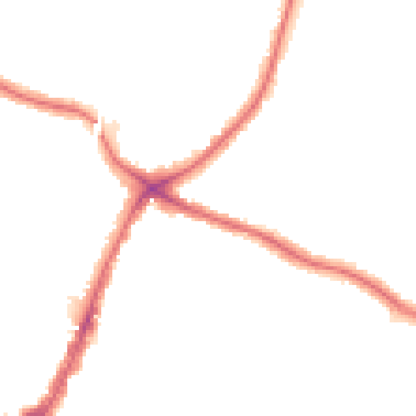 Night-time road noise heatmap for N13 5SJ