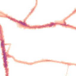 Night-time road noise heatmap for N15 3AA