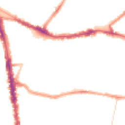 Night-time road noise heatmap for N15 3AB