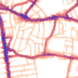 Daytime road noise heatmap for N15 3AD