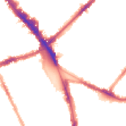 Night-time road noise heatmap for N15 3AF