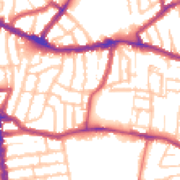 Daytime road noise heatmap for N15 3AH