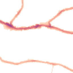 Night-time road noise heatmap for N15 3AP