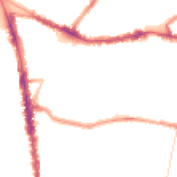 Night-time road noise heatmap for N15 3BD