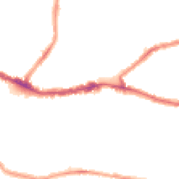 Night-time road noise heatmap for N15 3BL