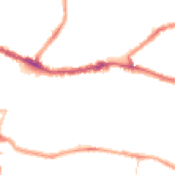 Night-time road noise heatmap for N15 3BT