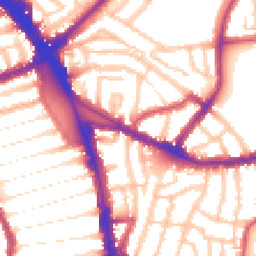 Daytime road noise heatmap for N15 3DA