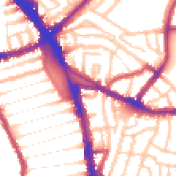 Daytime road noise heatmap for N15 3DD