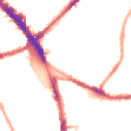 Night-time road noise heatmap for N15 3DJ