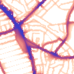 Daytime road noise heatmap for N15 3DP