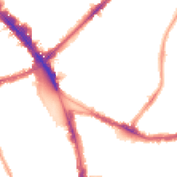 Night-time road noise heatmap for N15 3DP