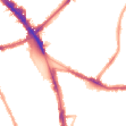 Night-time road noise heatmap for N15 3DR