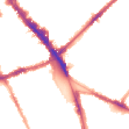Night-time road noise heatmap for N15 3EA