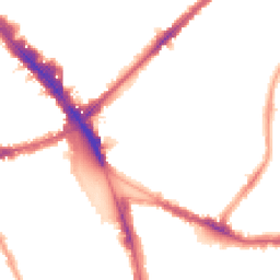 Night-time road noise heatmap for N15 3EH