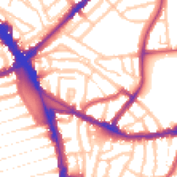 Daytime road noise heatmap for N15 3EP