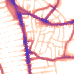 Daytime road noise heatmap for N15 3HY