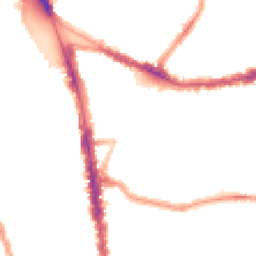 Night-time road noise heatmap for N15 3HY