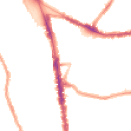 Night-time road noise heatmap for N15 3JA