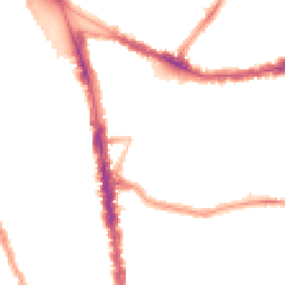Night-time road noise heatmap for N15 3JS
