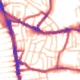 Daytime road noise heatmap for N15 3JX