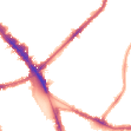 Night-time road noise heatmap for N15 3NH