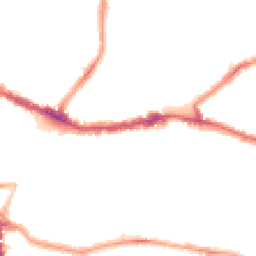 Night-time road noise heatmap for N15 3PA