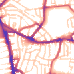 Daytime road noise heatmap for N15 3QA