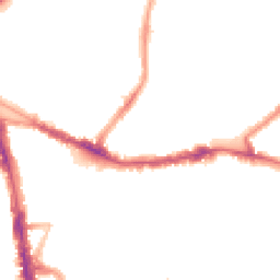 Night-time road noise heatmap for N15 3QH