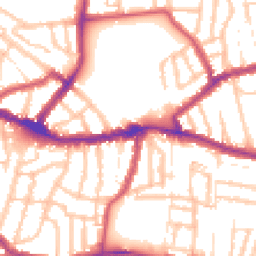 Daytime road noise heatmap for N15 3QR