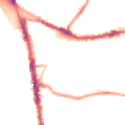 Night-time road noise heatmap for N15 3SL