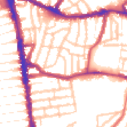 Daytime road noise heatmap for N15 3SX