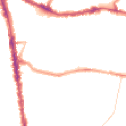 Night-time road noise heatmap for N15 3TB