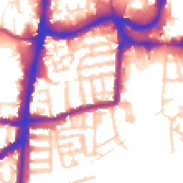 Daytime road noise heatmap for N15 4DS