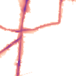 Night-time road noise heatmap for N15 4FG