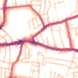 Daytime road noise heatmap for N15 4HP