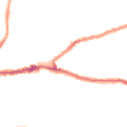Night-time road noise heatmap for N15 4HP