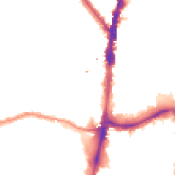 Night-time road noise heatmap for N15 4HU