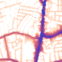 Daytime road noise heatmap for N15 4JF
