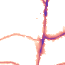 Night-time road noise heatmap for N15 4JF