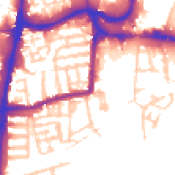 Daytime road noise heatmap for N15 4NF
