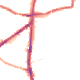 Night-time road noise heatmap for N15 4NU
